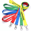 Günstige Custom Sublimation Printed Logo Nylon Polyester Reflektierendes Glitter Lanyard